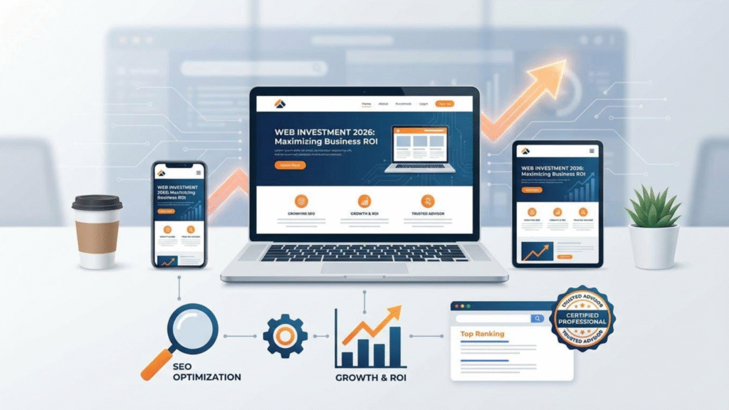 Website development and digital marketing strategy for business growth