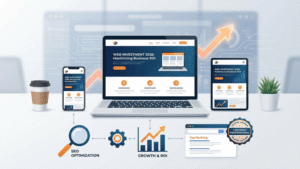 Website development and digital marketing strategy for business growth