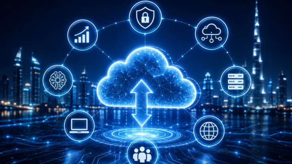 Cloud services for businesses supporting secure and scalable operations